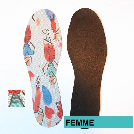 SEMELLES EVEXIA Fines - couleur - Femme