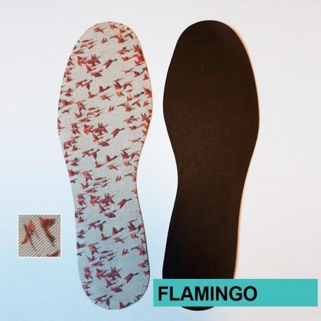 SEMELLES EVEXIA Fines - couleur - Flamingo